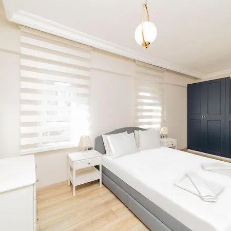 Delightful Flat With Shared Pool In Konyaalti Daire *